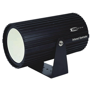very long range infrared (IR) illuminator can discreetly spotlight an area up to 260 feet (80 meters) away
