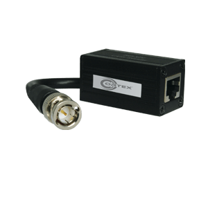 COR-HDC45 passive device which use in one pair to send HD-SDI signals up to 45m via a CAT6 cable at HD resolution in a point-to-point configuration