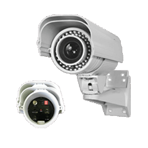 Crystal clear 700-TV line video with Effio video processing makes this license plate identification camera perfect in many settings