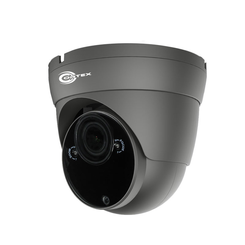 COR-H2TRVG  Medallion 2MP network camera 1920(H)×1080(V) Medallion AHD IP Infrared Turret Security Camera with Triple Stream,WDR, alarm trigger and 2.8-12mm (Motorized Zoom) 