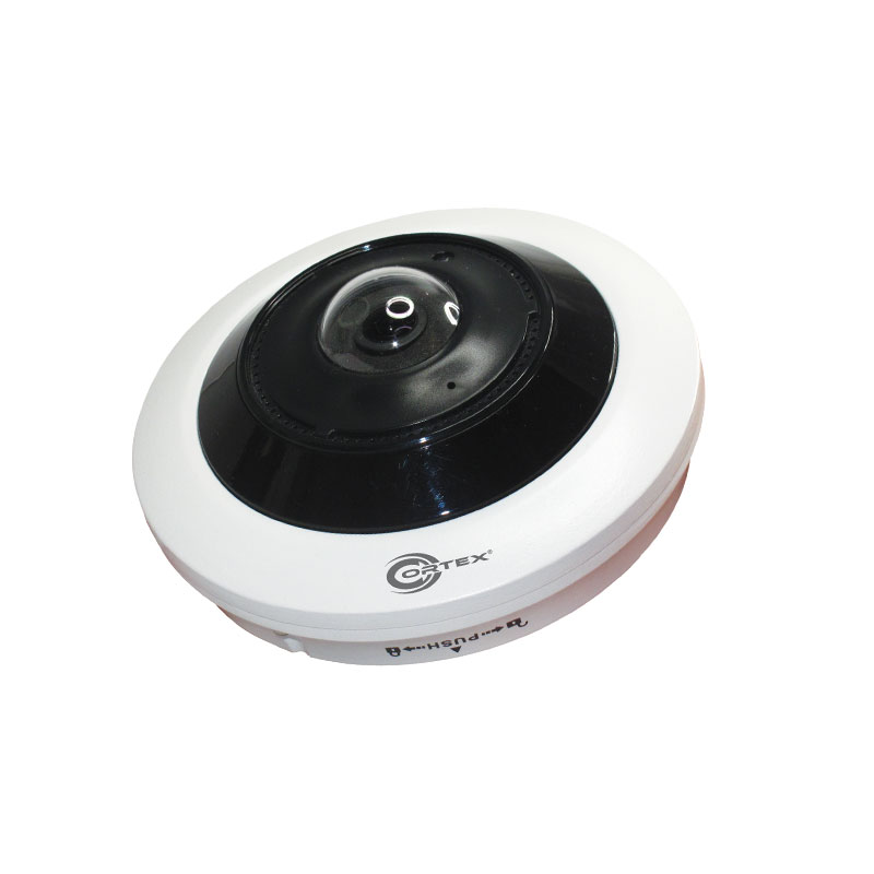 Medallion 5MP IP Outdoor Fish Eye Network Camera with 360° panoramic view and PoE