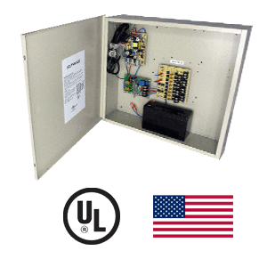 12VDC Power supply, 8  Channels