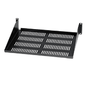 double vented rack mount shelf COR-RK630