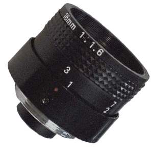 12mm Fixed Focus Lens for C-Mount Cameras