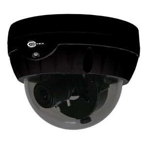 Waterproof (IP68) CCTV with a 1/3" CCD video sensor and GEN III image processer. Hardened dome with anti-tamper features.