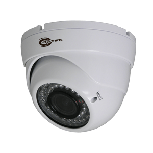 Waterproof (IP68) CCTV with a 1/3" CCD video sensor and GEN III image processer. Hardened dome with anti-tamper features.