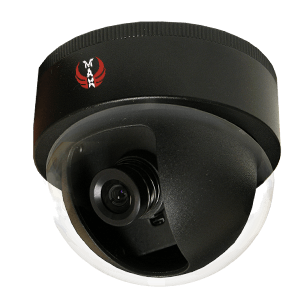 Waterproof (IP68) CCTV with a 1/3" CCD video sensor and GEN III image processer. Hardened dome with anti-tamper features.