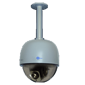 IR Sensitive Ceiling Mounted Indoor PTZ Dome Camera