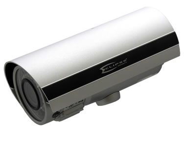 Outdoor Megapixel IP Security Camera with Varifocal Lens, POE