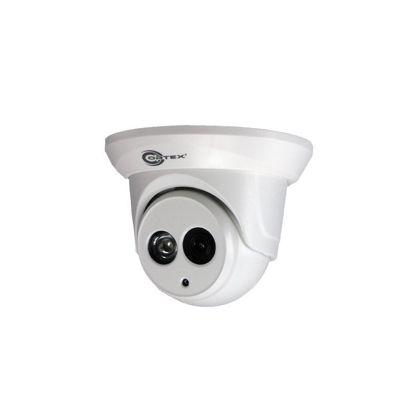 Medallion 2MP IP Outdoor IR Turret Security Camera w/1920(H)×1080(V) resolution. Cortex VMS, Cortex CMS,