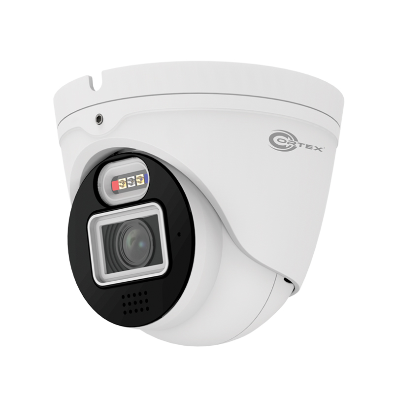 Medallion 2MP Turret Network Camera with Dragonfire® IR H.265 and Wide Angle Lens 