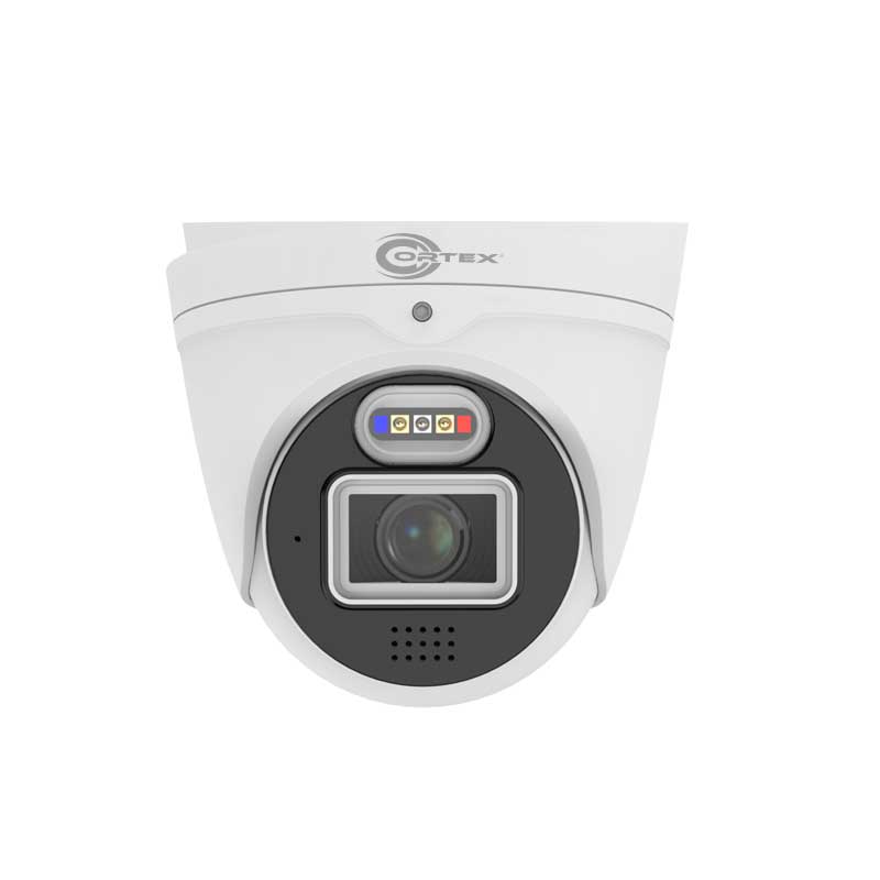 Medallion 2MP IP Outdoor IR Turret Security Camera 8MP (4K) (3840 x 2160) resolution. Cortex VMS, Cortex CMS,